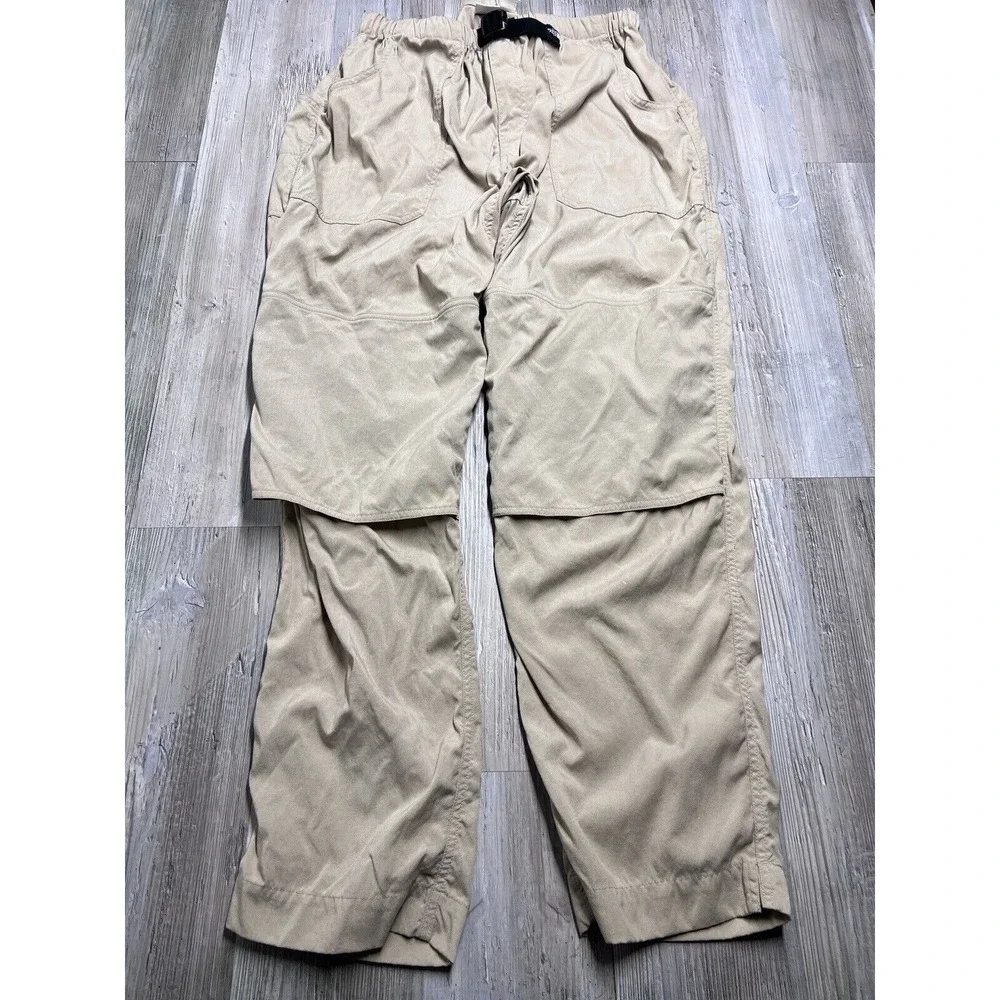 The North Face Pull‎ On Pants Vented Knee Belted Elastic Waist Men's XL Hiking
